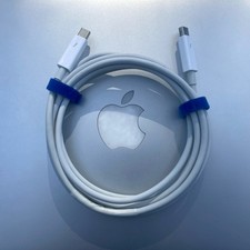 Used Apple Genuine Original Thunderbolt 2 Cable 2M MC913ZM/A White a1410