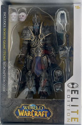 McFarlane WoW Lich King Arthas Elite Edition Figure NEW Sealed 