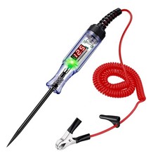 Automotive Test Light with 3-120V LED DC Digital Voltage Display, Circuit Tester