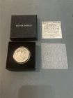 2019 Silver Shield Starve The Beast 1oz .999 Silver Proof Medallion COA Box