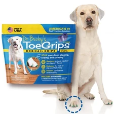 Dr Buzby's XLarge ToeGrips for Dogs - Instant Traction on Wood/Hardwood Floor...