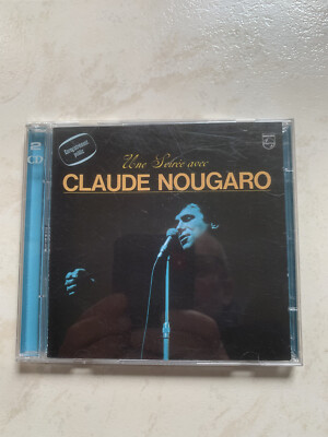 DOPPEL CD EIN ABEND MIT CLAUDE NOUGARO OLYMPIA 1969