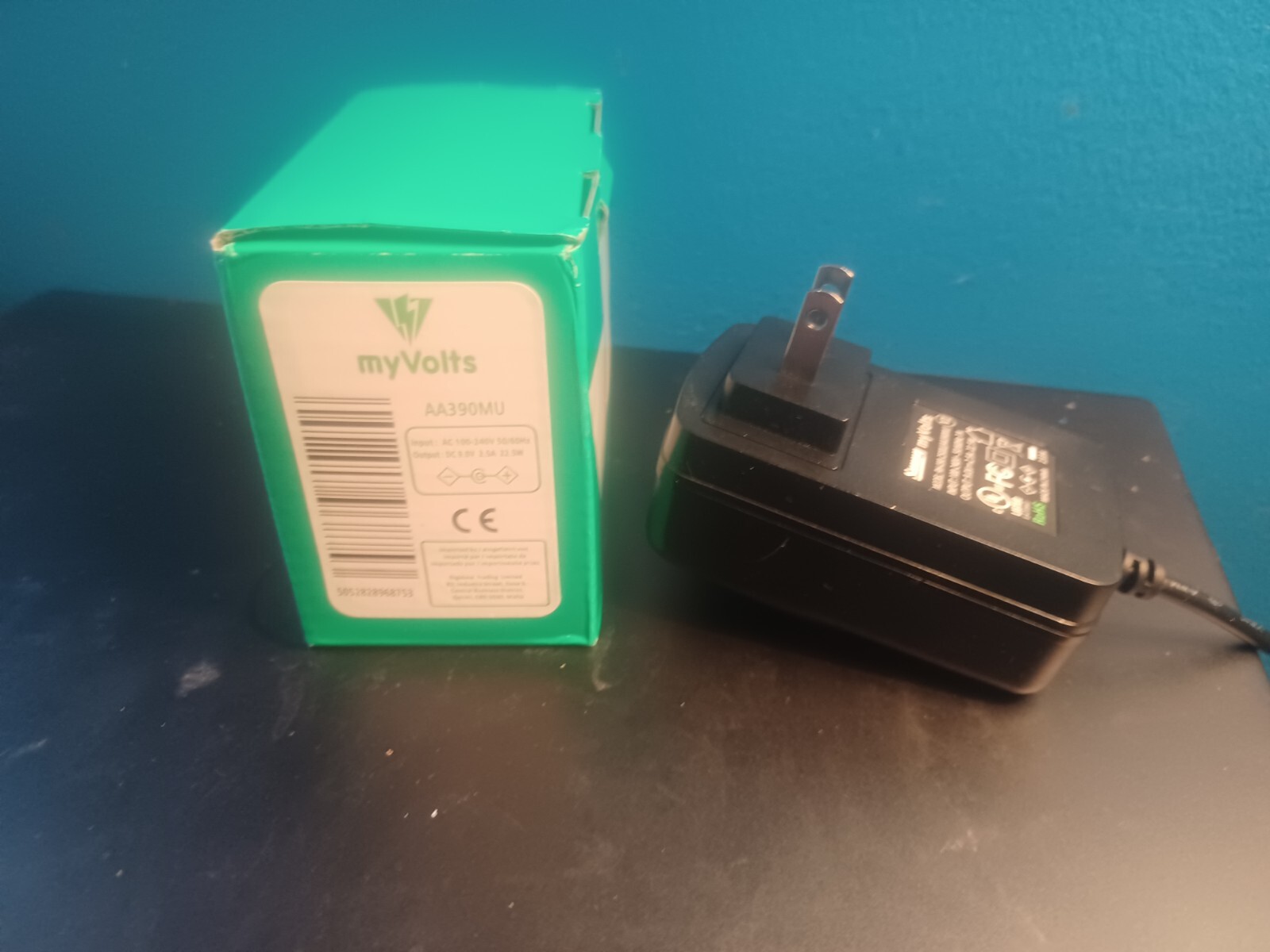 MyVolts 9V Power Supply Adaptor Compatible with/Replacement 