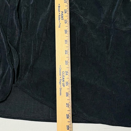 Chicos Travelers XL Women Open Cardigan Jacket Slinky Knit Gray Topper Size 3 - Picture 9 of 10