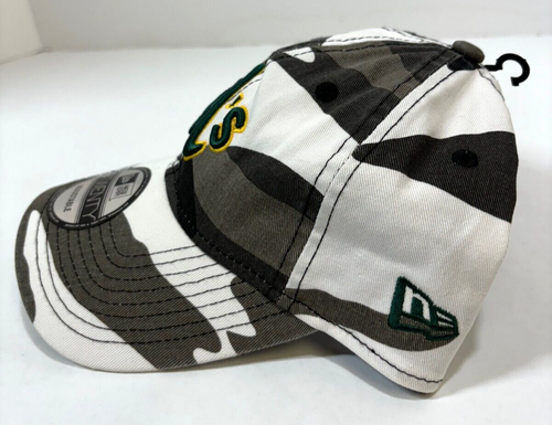 Oakland Athletics MLB NE Camo Adjustable Hat - Picture 2 of 5