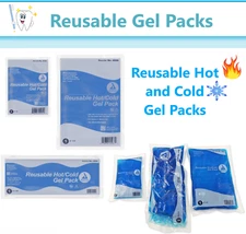 Reusable Hot Cold Compress Gel Ice Pack for Sports Injuries Pain Relief Dynarex