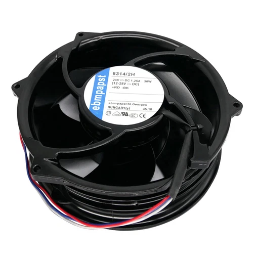 Ebmpapst Inverter Silent Cooling Fan 6314/2H 24V 1,25A 30W