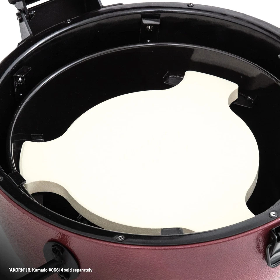 Char-Griller® AKORN Jr Parrilla de carbón y ahumador Cerámica Smokin' Stone Acce Foto 3 de 4