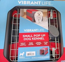 Dog Kennel Up To 25lbs. NEW Small Pop Up Pet Kennel, Dog, Cat, Small Animal NIB