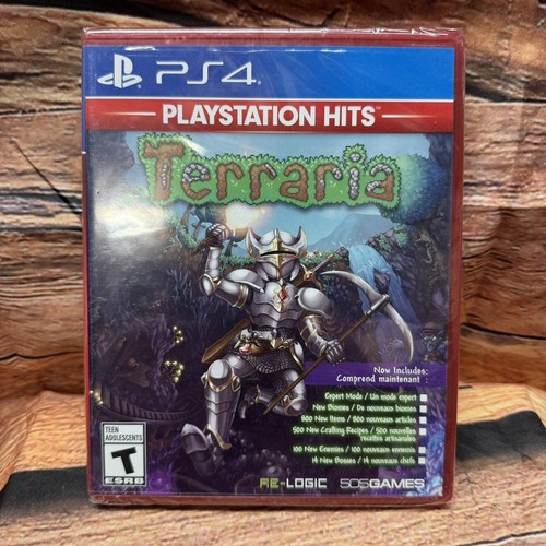 Terraria PlayStation Hits PS4 505 Games Re-Logic Pipe Works Sony PlayStation 4