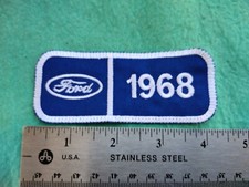 1968 Ford Service Parts Dealer  Patch