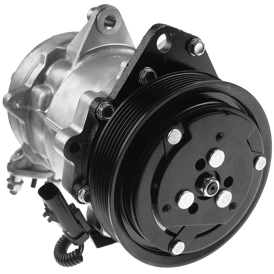 Compresor de aire acondicionado con compresor SD7H15 para Jeep Liberty 2002 2003 2004 2005 3,7 L Foto 2 de 4