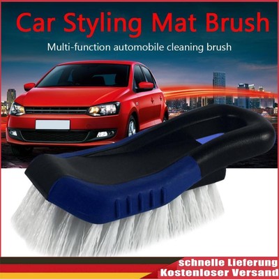 DE Car Styling Mat Brush Carpet Tire Cleaning Brush Auto Care Cleaner Brush Tool