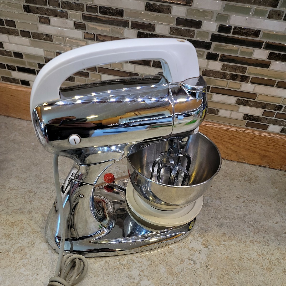 Hamilton Beach Scovill Stand 10 Speed Mixer Model K Chrome 1938 | eBay