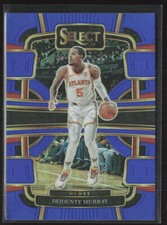 2023-24 Panini Select #27 Dejounte Murray Blue Prizms