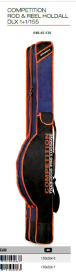 Trabucco Competition pro Surf fishing rod holdall 2 rods and reels  side pocket 