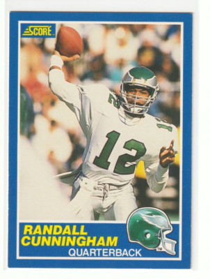 1989 Score #75 Randall Cunningham - Philadelphia Eagles