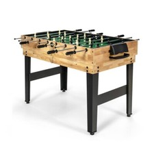 10-in-1 Kids Adult Multi-Purpose Game Table Set Tennis Billiard Play Foosball