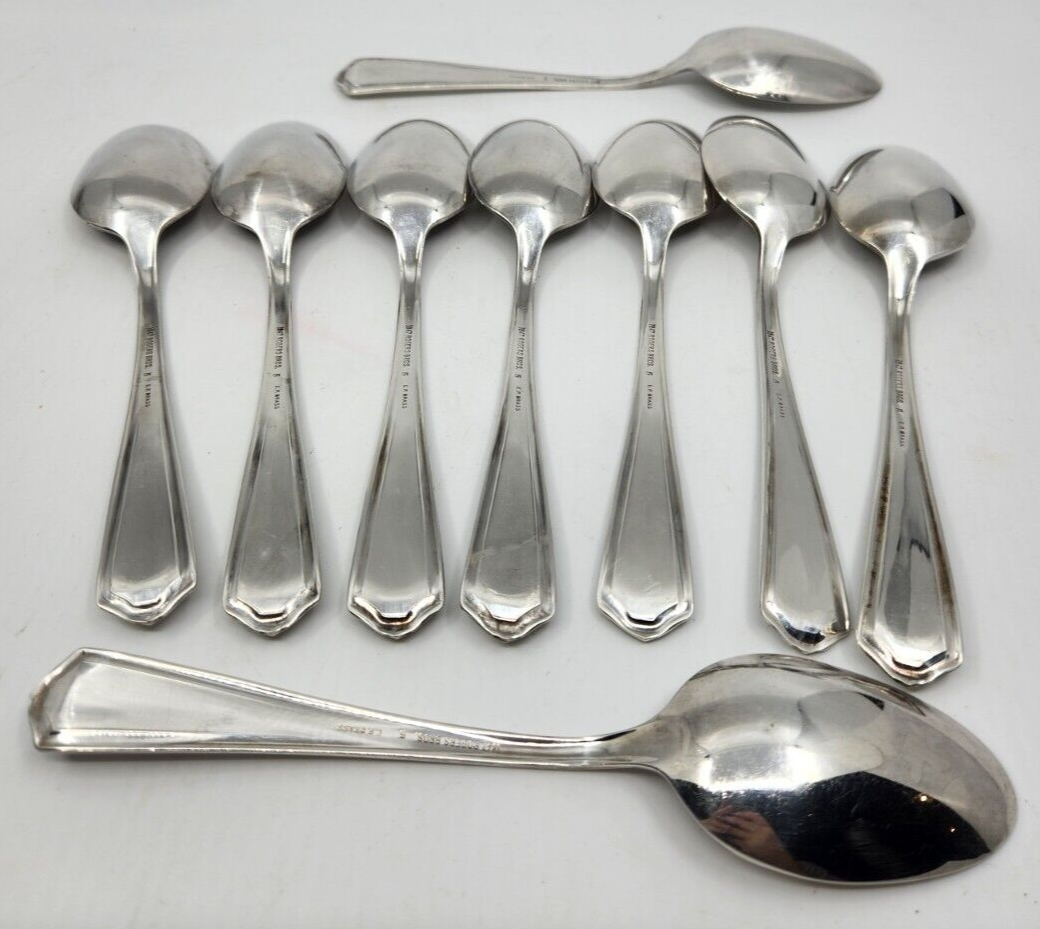 9 International Silver Co. Xll Plated International One Place Oval