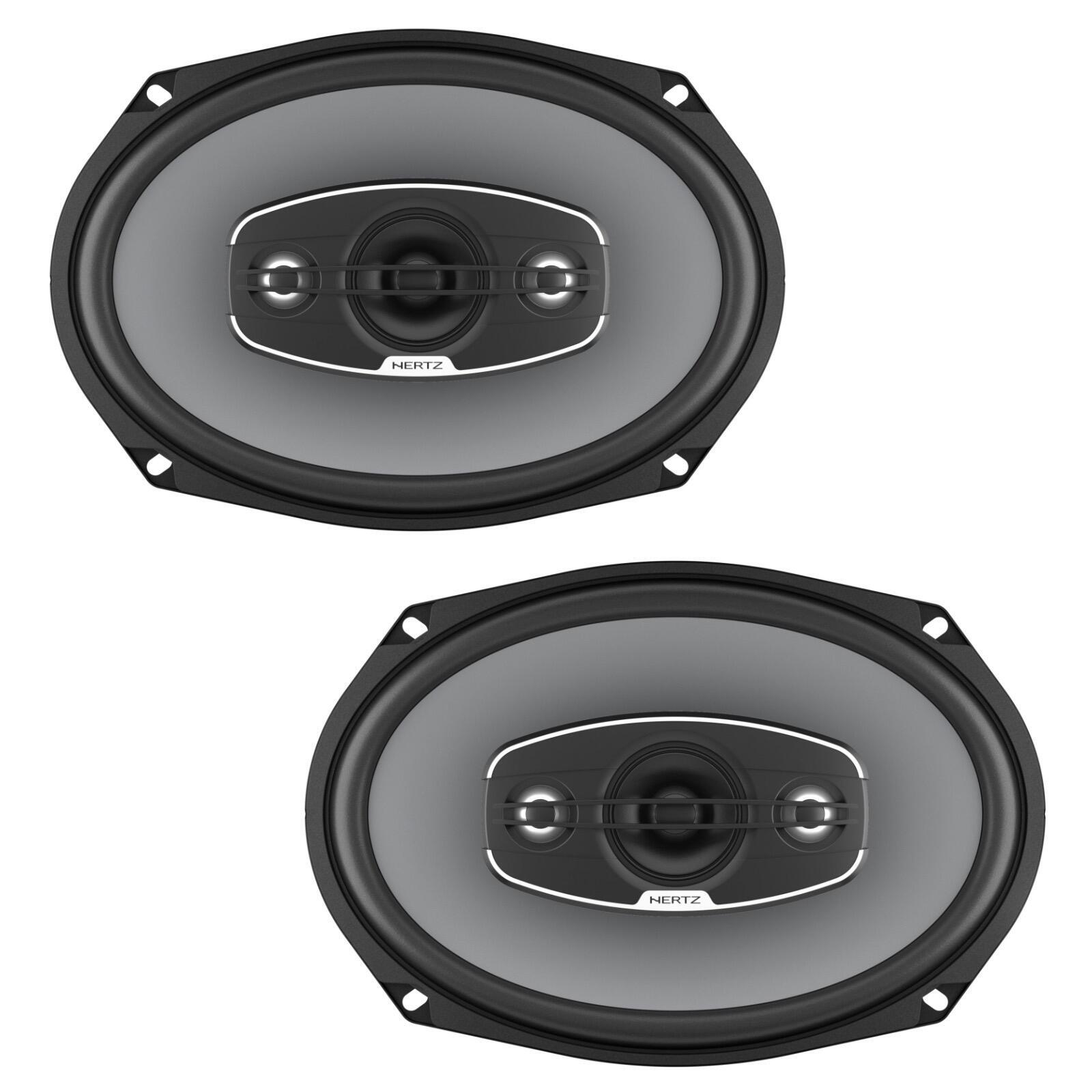 Hertz UNO X 690 6x9"" 2 Way Car Van Parcel Shelf Coaxial Speakers 85w RMS Pair
