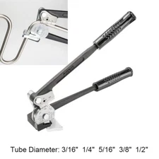 Manual Lever Pipe Bender 0-180° Metal Steel Pipe Bending Machine Tube Bender