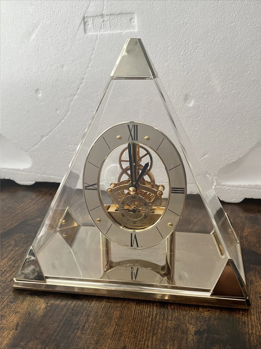 Seiko quartz 2025 pyramid clock