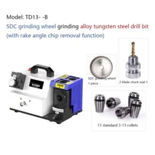 TD-13B Drill Bit Grinder Small Mechanical Grinding Drill Bit Machine 95°-135°
