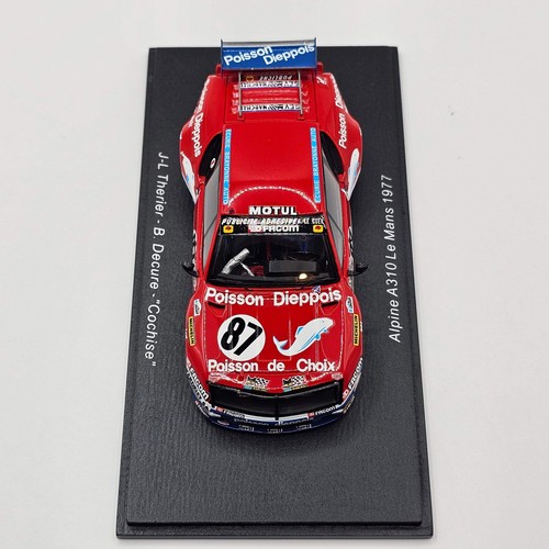 Spark Alpine A310 #87 B. Decure Le Mans 1977 1/43 Scale S5480 - Picture 3 of 9