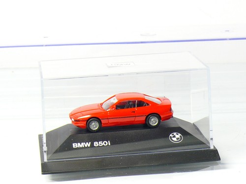 Herpa BMW 850i serie 8 cupé serie 8 deportivo 1:87 / H0 embalaje original - Imagen 4 de 6