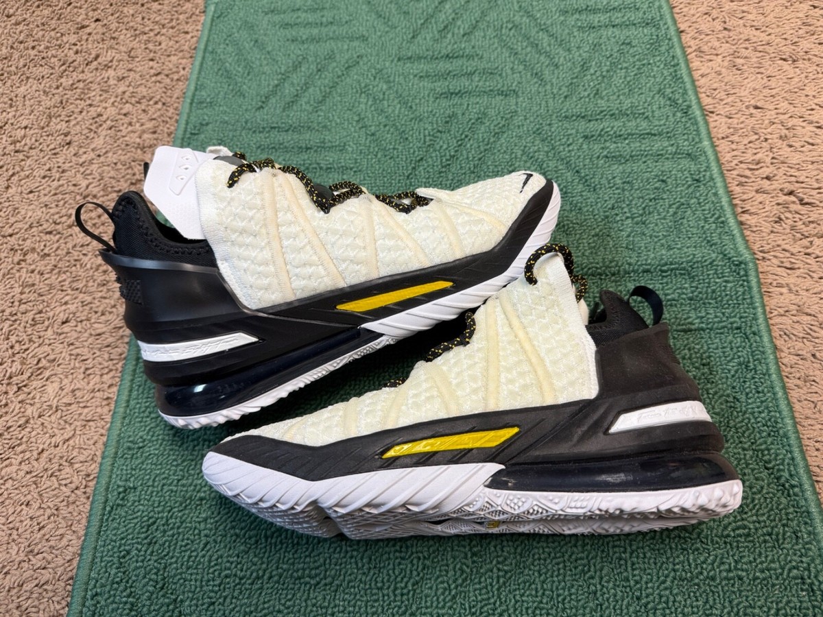 Nike Lebron 18 Home Size 7.5 Shoes CQ9283-100 | eBay