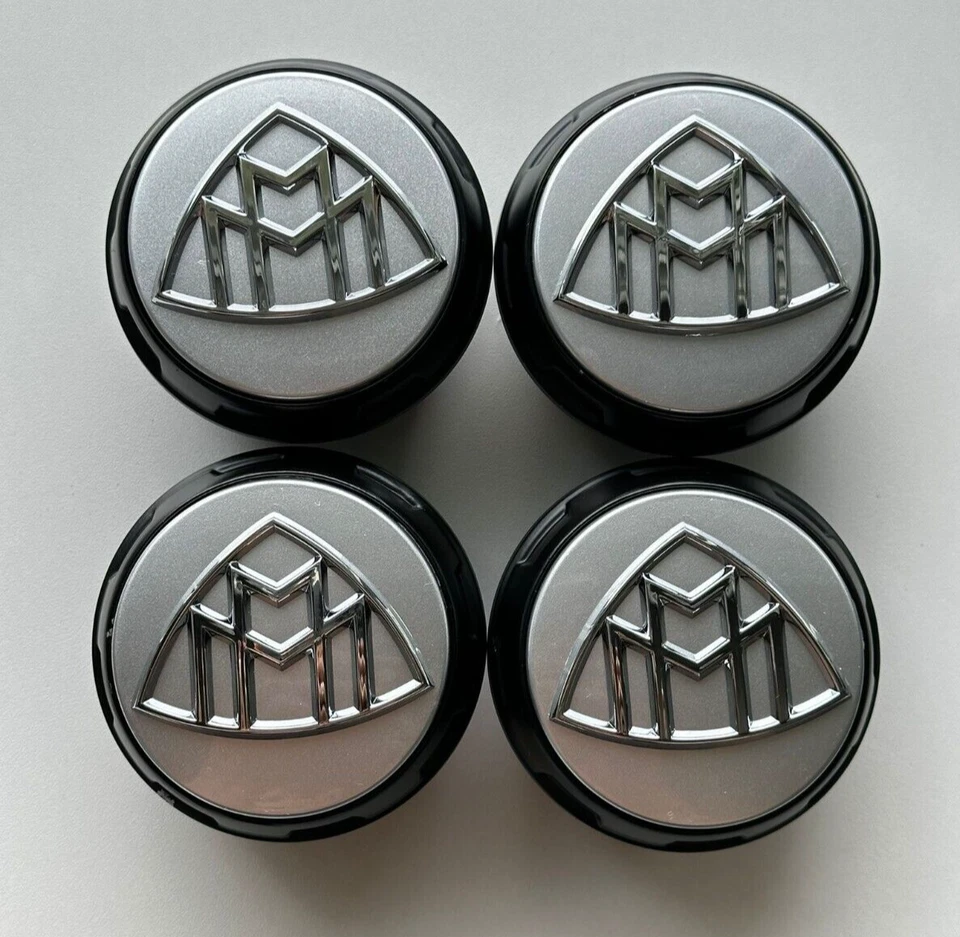 4 peças cubo central Maybach S680 S600 S580 GLS600 tampa de roda PARAFUSO 68mm/2,67 polegadas - Imagem 4 de 4