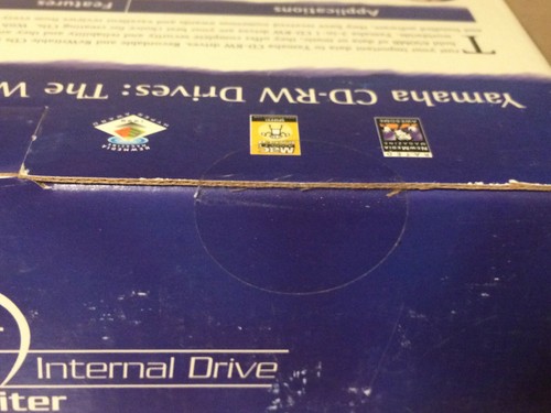 Yamaha Internal CD-RW Drive CD-Recorder CD-ReWriter E-IDE Win95/98 2x2x16x RARE - 第 8/11 張圖片
