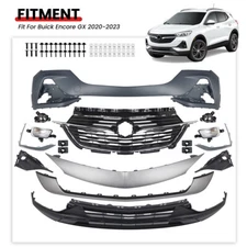 For 2020-2023 Buick Encore GX Front Bumper Cover Assembly Grille Fog Light Kit