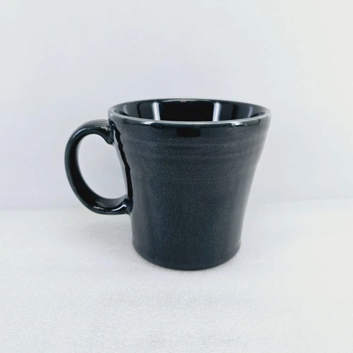 Tapered coffee MUG slate gray black NEW FIESTAWARE FIESTA WARE 15OZ