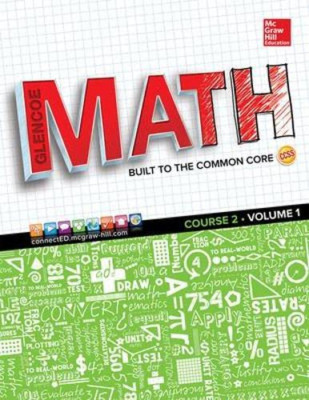 Glencoe Math, Course 2, Student Edition, Volume 1 (MATH - Paperback NEW Hill, Mc