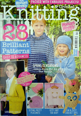knitting & crochet 28 Brillant Patterns engl.
