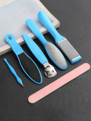7 In 1 Pedicure Tools Set Professional Dead Skin Remover Kit Callus Remover, NEW