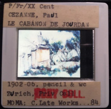 Paul Cezanne "Cabanon De Jourdan" French Post-impressionism 35mm Art Slide