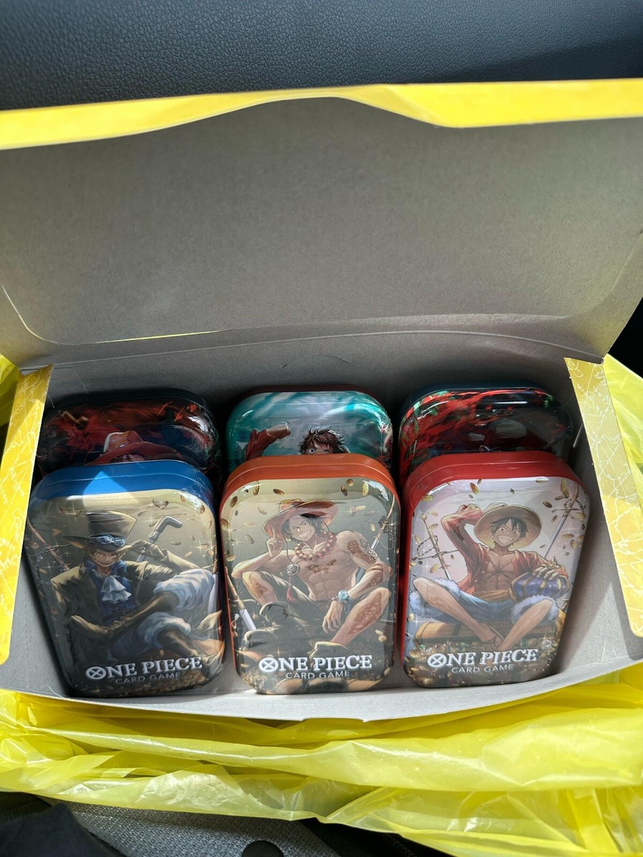 ONE PIECE CARD GAME Mini tin Pack Set VOL.1 Limited edition