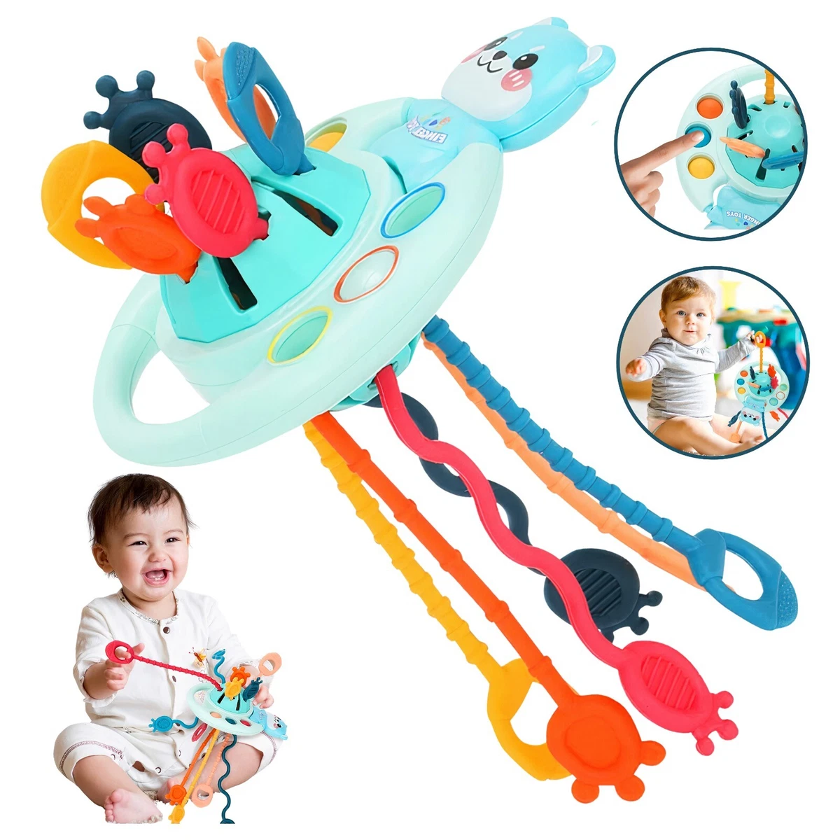 Jouets Montessori pour bébé, jouet sensoriel pour bébé pour