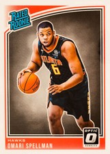 2018-19 Panini Donruss Optic Basketball Rated Rookies #196: Omari Spellman j