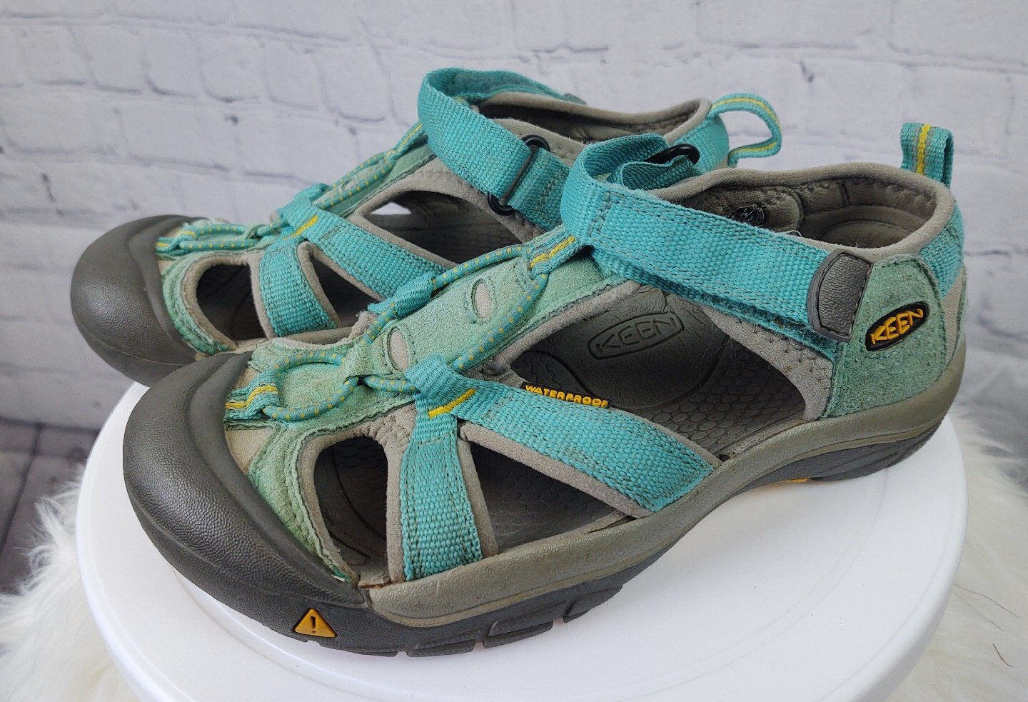 Sandali impermeabili Keen Big Kid Youth Newport turchese taglia 4