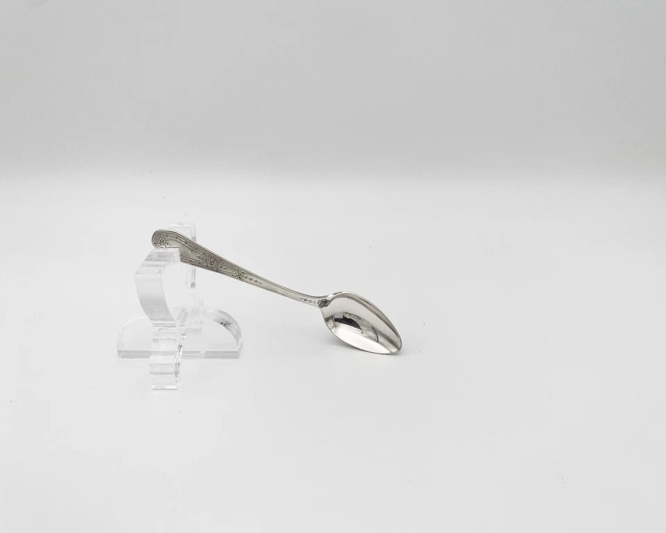 Cuchara Demitasse plateada Paul Revere 1927 - Plato comunitario (plata Oneida) Foto 4 de 4