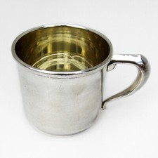 Baby Cup Sterling Silver 1920 Manchester Silver Co