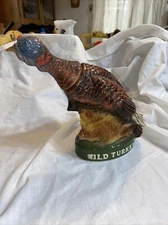 1970s Austin Nichols Wild Turkey Bourbon LE Limited Edition No. 7 Empty Decanter