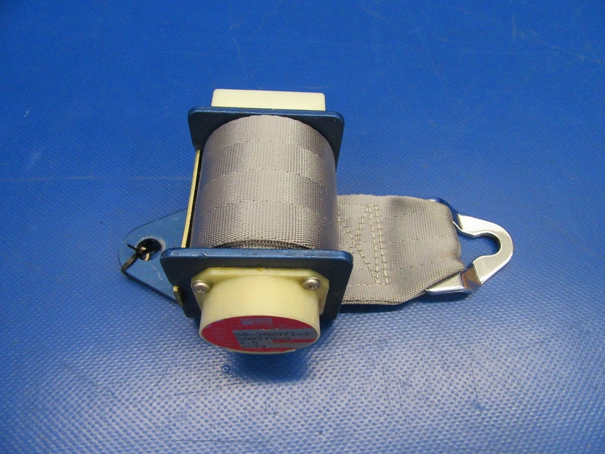 Beech American Safety Inertia Reel Shoulder Harness Gray 58-380071