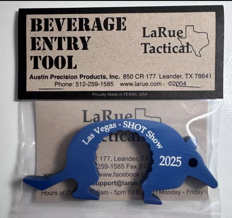 LaRue Tactical Beverage Entry Tool Metal New Shot Show 2025 In Package La Rue