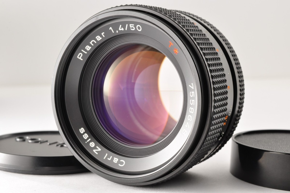 MINT Contax Carl Zeiss Planar T* 50mm f/1.4 MMJ Lens CY