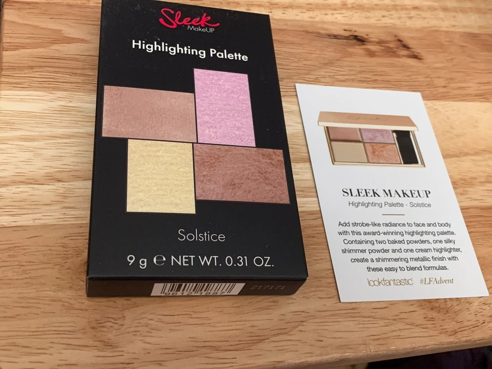 Sleek Makeup Highlighting Palette - Solstice - New - Beautiful - Shimmer Finish - Image 4 of 4