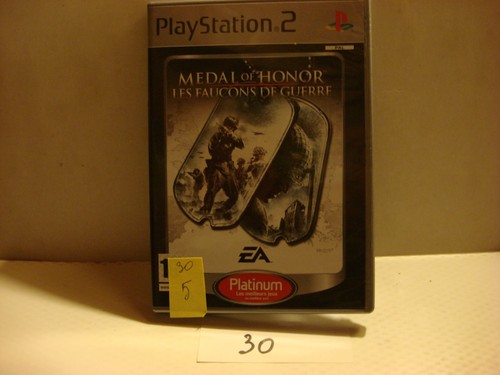 Jeu PlayStation 2 - Medal Of Honor : Les Faucons De Guerre (2005) - Bon état - Manuel Inclus